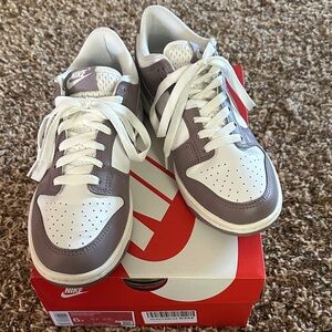 Nike White and Gray Athletic Shoes